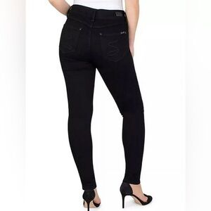 Seven7 Black High Rise Skinny Jeans